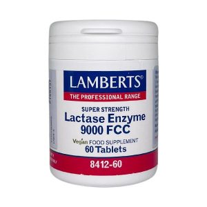 Lamberts Lactase Complex Συμπλήρωμα Λακτάσης για την Δυσανεξία Στη Λακτόζη 350mg