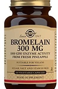 Solgar Bromelain 300mg 60 φυτικές κάψουλες