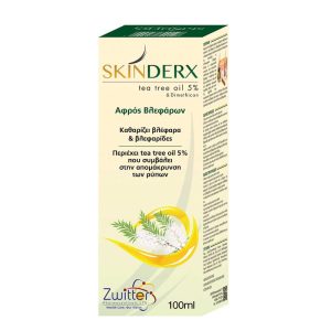 Skinderx Eye Foam Αφρός Καθαρισμού Βλεφάρων 100ml