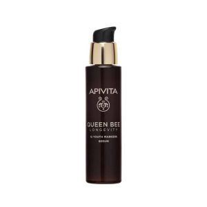 Apivita Queen Bee Longevity 12 Youth Markers Serum, Ορός για Δράση σε 12 Δείκτες Νεότητας 30ml