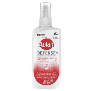 Autan Defense Extreme Protection Εντομοαπωθητικό Spray DEET με Ισχυρή Δράση 100ml