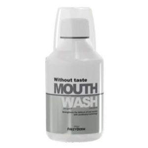 Frezyderm Mouthwash Without Taste Στοματικό Διάλυμα Χωρίς Γεύση & Άρωμα 250ml – Ουδέτερο & Ήπιο Καθαρισμό για Ευαίσθητο Στόμα