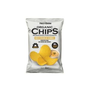 Frezyderm Organic Chips Mediterranean Hummus Βιολογικό Σνακ Rεβύθια Χούμους 85g