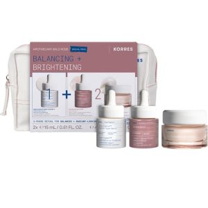 Korres Promo Smart Probiotic Super Serum 15ml & Apothecary Wild Rose Vitamin C Serum 15ml & Wild Rose Vitamin C 40ml