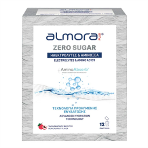 ALMORA Zero Sugar 12 φακελίσκοι – Ηλεκτρολύτες Χωρίς Ζάχαρη