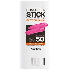 Frezyderm Extreme Sport Αντηλιακό Stick Προσώπου Magenta SPF50 20ml
