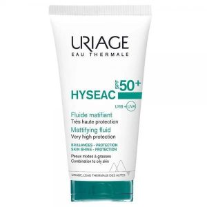 Uriage Hyseac Mattifying Fluid SPF50 (50ml) - Αντηλιακή Κρέμα με Ματ Αποτέλεσμα για Μικτό & Λιπαρό Δέρμα