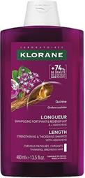 Klorane Quinine Length Σαμπουάν Eπιτάχυνσης της Aνάπτυξης με Αδενοσίνη και Κινίνη, 400 ml
