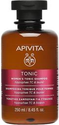 Apivita Women's Tonic Hippophae TC & Laurel Σαμπουάν κατά της Τριχόπτωσης για Όλους τους Τύπους Μαλλιών 75ml