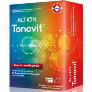 Altion Tonovit Πολυβιταμίνη για Ενέργεια & Ενίσχυση του Ανοσοποιητικού 30 κάψουλες