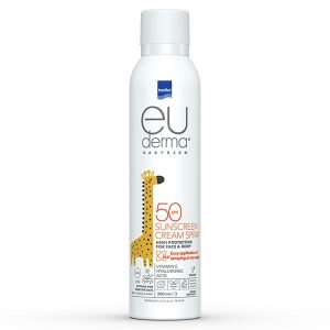 Euderma Babyderm Sunscreen Cream Spray 360° SPF50 Αντηλιακή Παιδική Κρέμα σε Μορφή Σπρέι SPF50 200ml