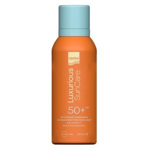Intermed Luxurious Sun Care Antioxidant Sunscreen Invisible Spray SPF50 Αντηλιακό Για Πρόσωπο & Σώμα 100ml