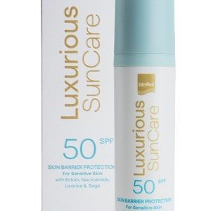 InterMed Luxurious Sun Care Skin Barrier Protection SPF50 Αντηλιακή Κρέμα Προσώπου για Ευαίσθητες Επιδερμίδες 75ml