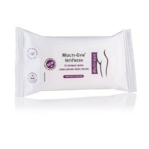 Multi Gyn Intifresh Wipes 12pcs (Mαντηλάκια Καθαρισμού της Ευαίσθητης Περιοχής)