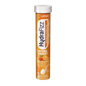 Upsa Hydrafizz Ηλεκτρολύτες Hydra + Detox Γεύση Λεμόνι 16 Αναβράζοντα Δισκία