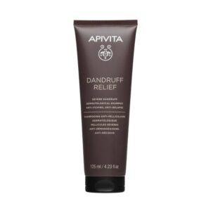 Apivita Dandruff Relief Shampoo (125ml) - Δερματολογικό Σαμπουάν για Πολύ Έντονη Πιτυρίδα