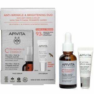 Apivita Promo Duo C15 Propolis Correct Ορός 30ml & 5 Action Eye Serum Ορός Ματιών 5ml