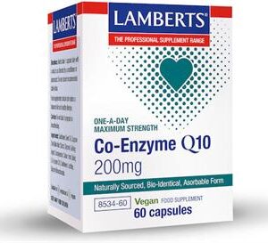 Lamberts Co-Enzyme Q10 200mg 60 κάψουλες