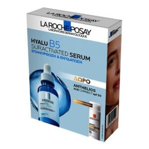 La Roche Posay Promo Pack Hyalu B5 Serum 30ml & Δώρο Anthelios Age Correct SPF50 15ml